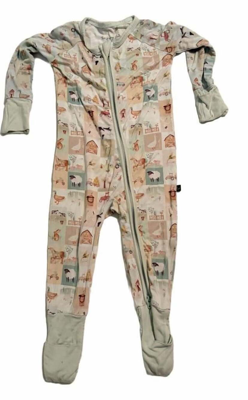 The Sleepy Sloth Farm Days Bamboo Sleeper Size 3-6M Multi
